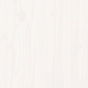 fehér tömör fenyőfa fejtámla 75 cm