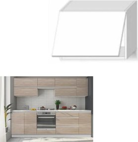 Felsőszekrény egy ajtóval, tölgy sonoma, LINE G60