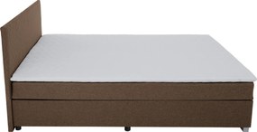 Boxspring ágy, barna, 160x200, ADARA