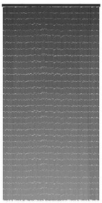 rovarhálós ajtófüggöny Sötét szürke 100x200 cm bambusz