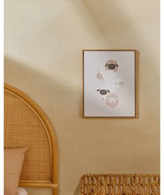 Gyerek kép 30x40 cm Milu – Kave Home