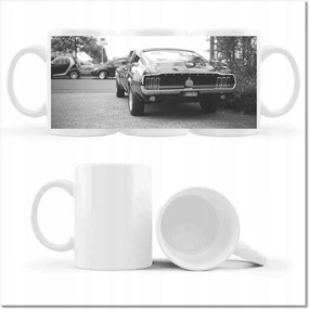 Ford Mustang nyomott mintás bögre