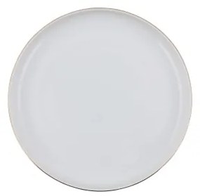 24 darabos porcelán étkészlet, fehér/arany