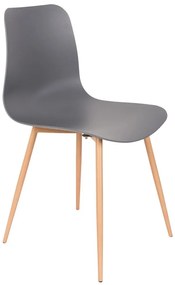 Leon design szék, szürke
