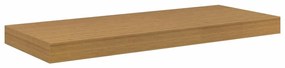 vidaXL Falpolc Falra szerelhető 4 pcs Bézs 50 x 23 x 4 cm Faanyag