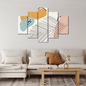 Kép - Levél illusztráció (150x105 cm)