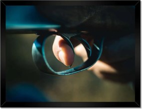 Poszterek keretben 40x30 Vadász puska