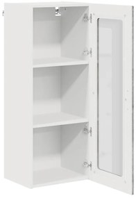 Fali konyhaszekrény Beton Szürke 40 x 31 x 100 cm Faanyag