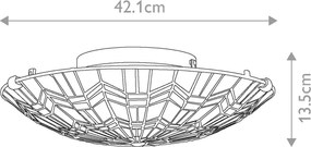 Quoizel ALCOTT QZ-ALCOTT-F Süllyesztett mennyezeti lámpa 2x60W/E27