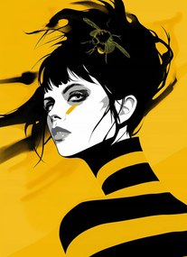 Poszter 40x55cm Sárga báj