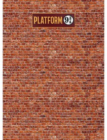 Gyerek fotótapéta Harry Potter Platform 9 3/4 182x 252 cm, 4 részes