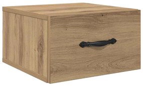 Éjjeliszekrény 2 pcs kézműves tölgy 35 x 35 x 20 cm Faanyag