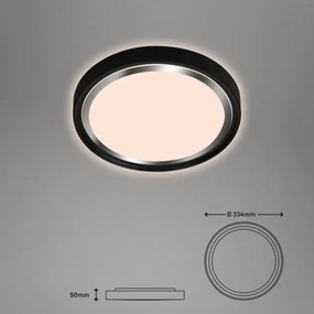 Briloner - LED Mennyezeti lámpa KAHIKO LED/15W/230V fekete