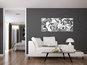 A 3D absztrakció képe (120x50 cm)