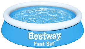 Bestway Fast Set kék kerek felfújható medence 183 x 51 cm