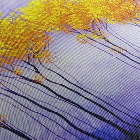 Sárga fák képe (70x50 cm)
