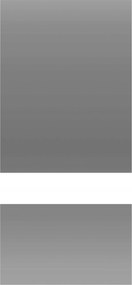 Téglalap alakú tükör két részből Agis Led 100x200