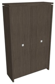 Verno magas gardrób 128 x 46 x 210 cm, antracit tölgy