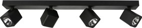Italux Modern LED spot lámpa Aveiro Fekete ITXSPL-31981-4B-BK