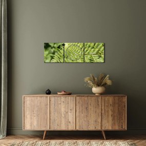 Kép - Páfránylevél (órával) (90x30 cm)