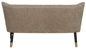 Bézs zsenília kanapé 134 cm Glam – Ixia