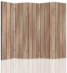 Gario Paraván Világos színu deszkák Méret: 180 x 170 cm, Kivitelezés: Forgó paraván 360°