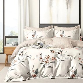 Mikroplüss ágyneműhuzat Homa NOSTALGIA 7 részes 140x200 cm