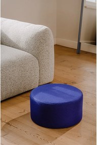 Kék gyapjú puff Folk – noo.ma