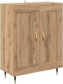 vidaXL Széf Artisan tölgy 69,5 x 34 x 90 cm Faanyag