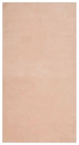 HUARTE púderszínű rövid szálú puha és mosható szőnyeg 80x150 cm