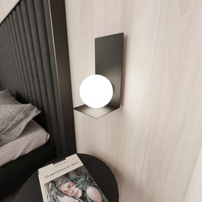 Fali lámpa FORM 1xE14/10W/230V fekete