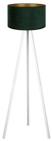 Brilagi - Állólámpa VELVET 1xE27/60W/230V fehér/zöld