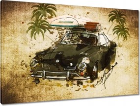 Vászonkép 90x60 Volkswagen Karmann Ghia