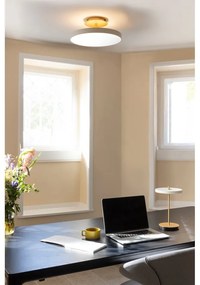 Fehér LED mennyezeti lámpa fém búrával ø 43 cm Asteria Up – UMAGE