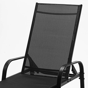 Avenberg MARGARITA állítható relaxációs nyugágy - fekete