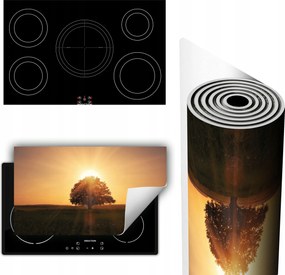 Vinil Szőnyeg Tűzhelyvédő Asztallap 90x52 Fa