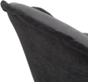 Fotel tárhellyel, sötétszürke/világosszürke, PERSI