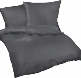 Fakéreg párnahuzat 50x60 grafit egyszínű cipzáras