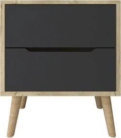 Flora - Sapphire Oak, Anthracite