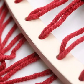 Piros függőágy LAZARA 240x150 cm