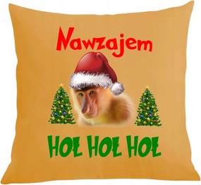 Párna párnahuzat nyomott mintás Karácsonyi viselet