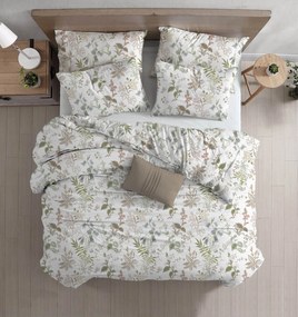 Renforcé pamut ágyneműhuzat FLORWELLA fehér Ágyneműhuzat mérete: 2 db 70 x 90 cm | 200 x 220 cm