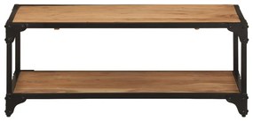 Tömör akácfa dohányzóasztal 90 x 45 x 35 cm