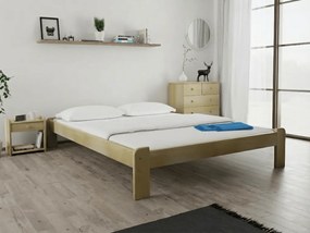 ADA ágy 120 x 200 cm, fenyőfa Ágyrács: Lamellás ágyrács, Matrac: Deluxe 10 cm matrac