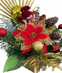 Karácsonyi Dekoráció Kompozíció Karácsonyi Dekoráció piros Martinex