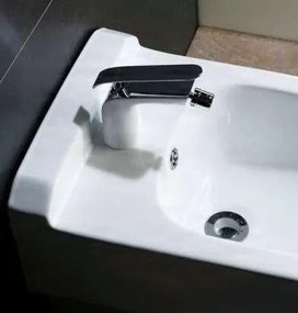 Fürdőszobai csaptelepszett EYN woo-6963 mosdóhoz és bidéhez, matt fehér főszínnel, több színváltozatban — Mosdó