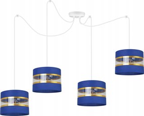 Mennyezeti FĂŒggĆlĂĄmpa PĂłk CsillĂĄr Glamour LĂĄmpabĂșra SötĂ©tkĂ©k Nappali