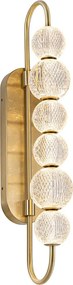 Quintiesse Marni QN-MARNI-6WB-NBR Fali lámpa 1x20W/LED 3000K 1580lm IP20