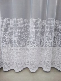 Mg Függöny jacquard 35378 Fehér 250x280cm készre varrt M