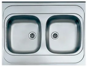 Mosogatótálca Alveus Classic 40 szürke 80x15,5 cm 1009078